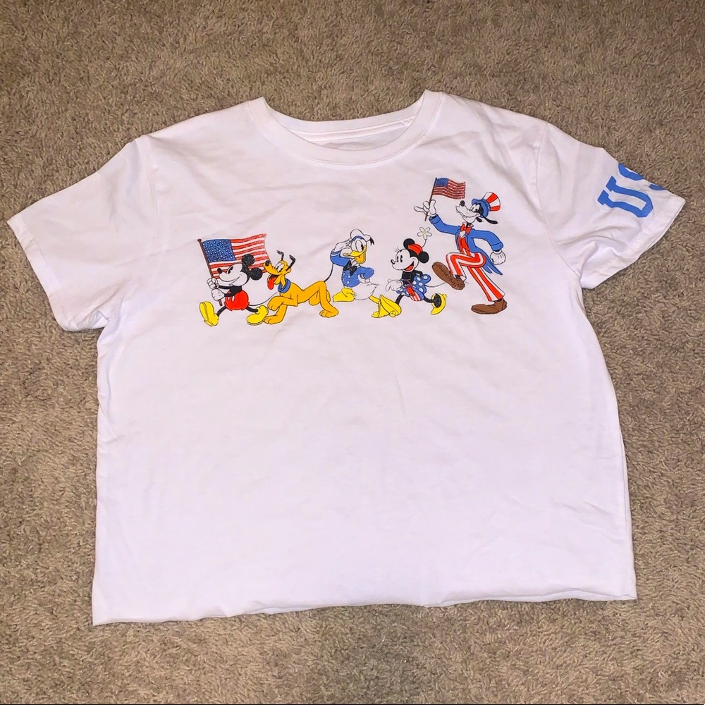 DISNEY CHARACTERS MICKEY MOUSE CROP TOP